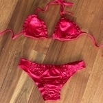 Brazilian bikini red